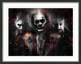 The Devil On My Shoulder (The Joker) Black & White