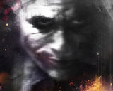The Devil On My Shoulder (The Joker) Black & White