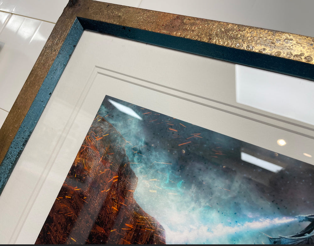 Custom Framed Dracarys (Game Of Thrones) - Large Limited Edition #2/10