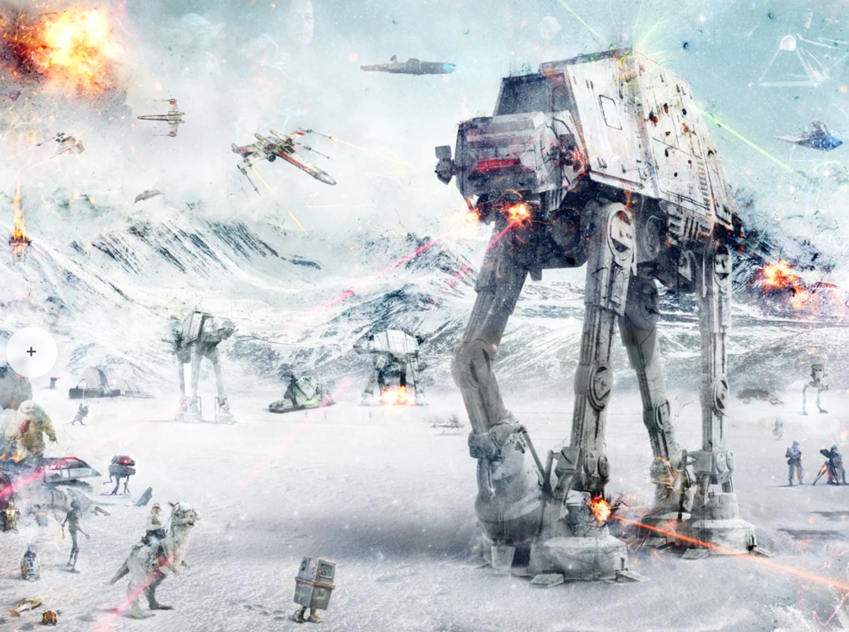 Attack on Echo Base (Star Wars) - 1000 Piece Jigsaw